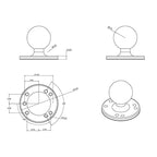 RAM Mounts Round Plate with Ball