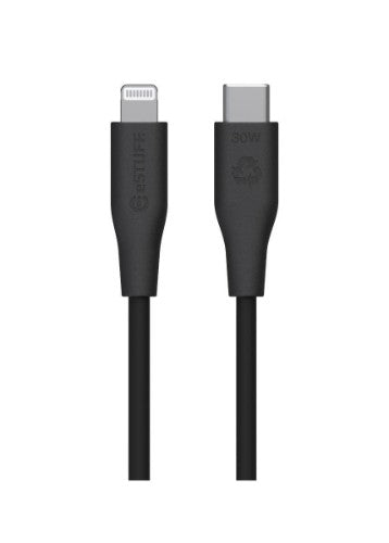eSTUFF ES602180 lightning cable 1 m Black