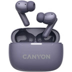 Canyon CNS-TWS10PL headphones/headset True Wireless Stereo (TWS) In-ear Calls/Music/Sport/Everyday USB Type-C Bluetooth Purple