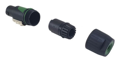 Equip 4-Pole speakON cable connector, Black