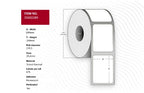Capture CA-LB5155 printer label White