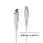 Lindy 0.5m USB Type C to Lightning Cable, White