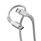 Verbatim Sync & Charge Magnetic Cable - 100W USB-C to USB-C 120 cm Grey
