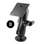 RAM Mounts RAM-D-2461U-C-247-4 mounting kit