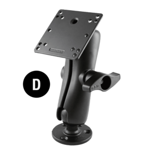 RAM Mounts Double Ball Mount with 100x100mm VESA Plate