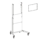 Vivolink VLFS-FLEXI monitor mount / stand 190.5 cm (75") Floor Black
