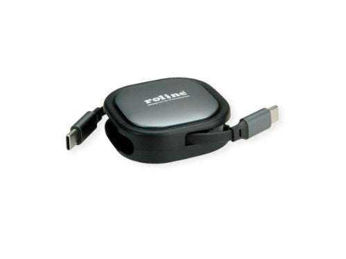ROLINE 11.02.8420 USB cable USB 2.0 1.2 m USB C Black, Grey