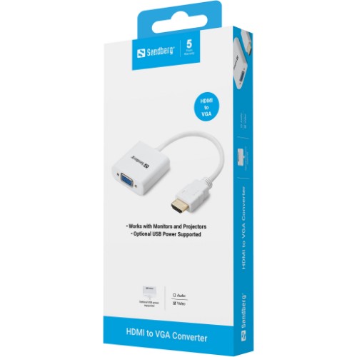 Sandberg HDMI to VGA Converter