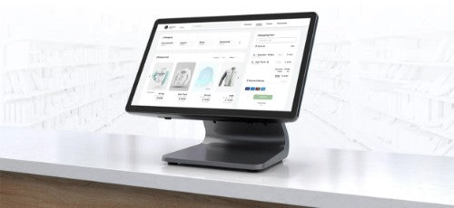 Elo Touch Solutions E-Series 3, Win 11, 15.6-inch wide, 1920x1080 FHD display, N97 CPU, 16GB RAM, 256GB SSD, Projected Capacitive 10-touch, Clear, Ethernet, Black, Stand, Worldwide