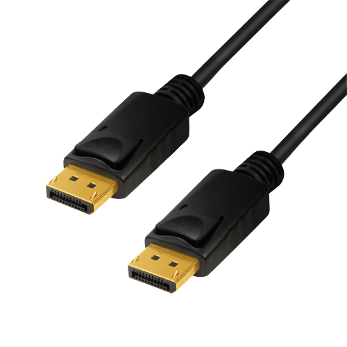 LogiLink CV0120 DisplayPort cable 2 m Black