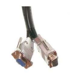 Mercodan 15m HD D-Sub VGA cable VGA (D-Sub) Black