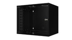 Lanview RUM09U40MNBL rack cabinet 9U Wall mounted rack Black