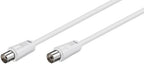 Microconnect COAX025W coaxial cable 2.5 m White