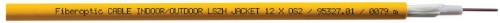 Lanview LVO232550-100 InfiniBand/fibre optic cable 100 m Yellow