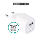 eSTUFF ES637001-BULK mobile device charger Smartphone White AC Indoor