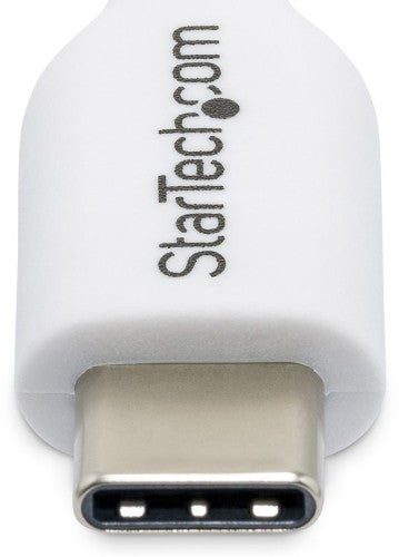 StarTech.com 3ft (1m) USB-C Charging Cable, Charge & Sync, 60W (3A) PD, USB 2.0 Laptop Charger Cable - White USB C Charging Cord