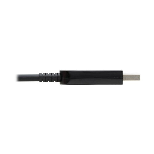 Tripp Lite U328F-20M USB 3.2 Gen 1 Plenum-Rated Fiber Active Optical Cable (AOC) - 5 Gbps, (A to B M/M), Black, 20 m