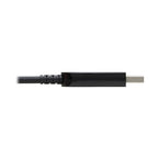 Tripp Lite U328F-20M USB 3.2 Gen 1 Plenum-Rated Fiber Active Optical Cable (AOC) - 5 Gbps, (A to B M/M), Black, 20 m
