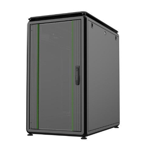 Lanview RDL20U61BL rack cabinet 20U Freestanding rack Black