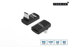 Microconnect USB4-CCFAS90-240W USB cable USB4 Gen 3x2 0 m USB C Black