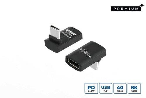 Microconnect USB4-CCFAS90-240W USB cable USB4 Gen 3x2 0 m USB C Black