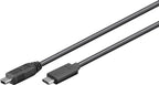 Microconnect USB3.1CMB505 USB cable USB 2.0 0.5 m USB C Mini-USB B Black