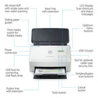 HP ScanJet Enterprise Flow 5000 s5 Sheet-fed scanner 600 x 600 DPI A4 White