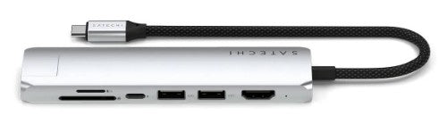 Satechi ST-P7SS interface hub USB Type-C 10000 Mbit/s Silver