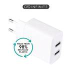 eSTUFF ES637005 mobile device charger Smartphone White AC Indoor