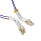 Lanview LVO231812-FLEX InfiniBand/fibre optic cable 3 m LC Purple