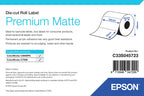 Epson Premium Matte Label - Die-cut Roll: 102mm x 76mm, 1570 labels