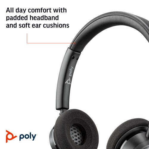 HP Poly Poly Blackwire 3320 USB-A Headset