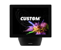 CUSTOM SILK All-in-One 1.8 GHz RK3288 39.6 cm (15.6") 1920 x 1080 pixels Touchscreen Black