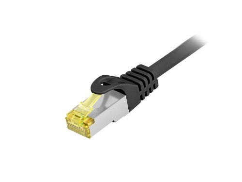 Equip Cat.6A S/FTP Outdoor Patch Cable, 1.0m, Black