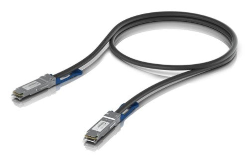Ubiquiti UACC-DAC-QSFP28-0.5M-10 InfiniBand/fibre optic cable Black