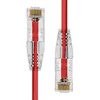 ProXtend Ultra Slim CAT6 U/UTP CU LSZH Ethernet Cable Red 4M