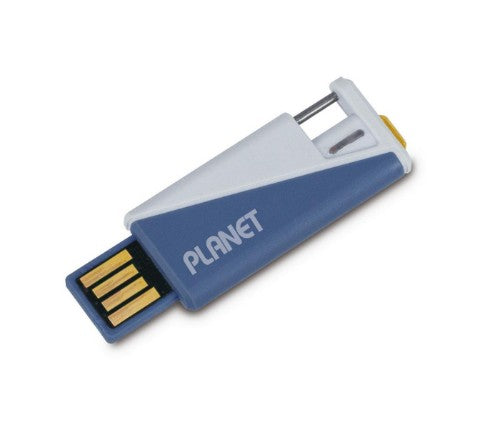 PLANET PUF-Powered FIDO2 Security Key for Zero Trust Access security access control system Blue