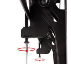 B-Tech Universal Flat Screen Ceiling Mount with Tilt (VESA 400) - 1m Ø50mm Pole