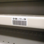 Brady M4-60-483 printer label Black, White Self-adhesive printer label
