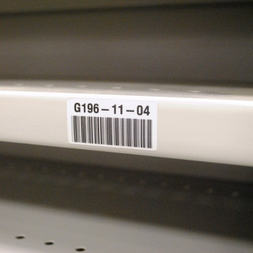 Brady M4-60-483 printer label Black, White Self-adhesive printer label