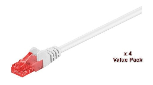 Microconnect V-UTP620WVP networking cable White 20 m Cat6 U/UTP (UTP) Round