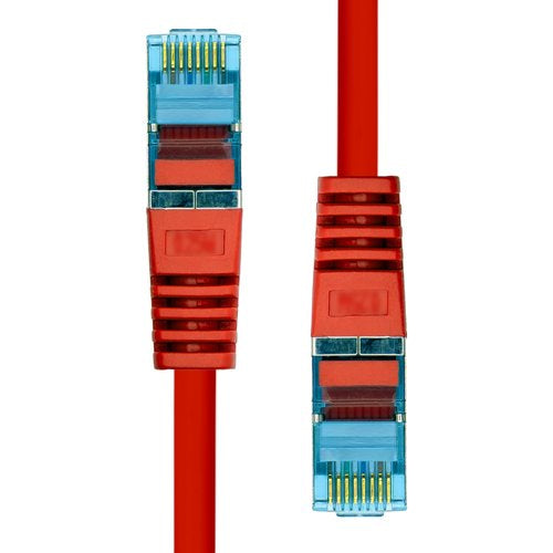 ProXtend CAT6A S/FTP CU LSZH Ethernet Cable Red 75CM