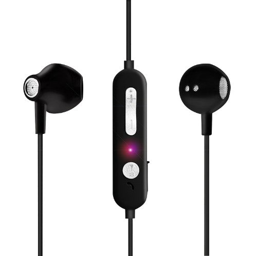 LogiLink BT0056 headphones/headset Wireless In-ear, Neck-band Micro-USB Bluetooth Black