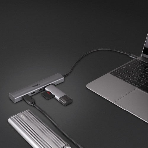 Lindy 4 Port USB 3.2 Gen 2 Type C Hub