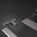 Lindy 4 Port USB 3.2 Gen 2 Type C Hub
