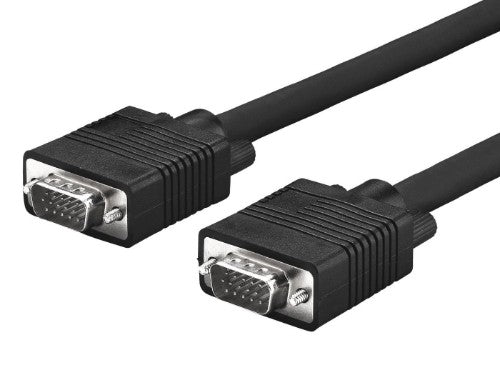 Microconnect SVGA HD15 1m VGA cable VGA (D-Sub) Black