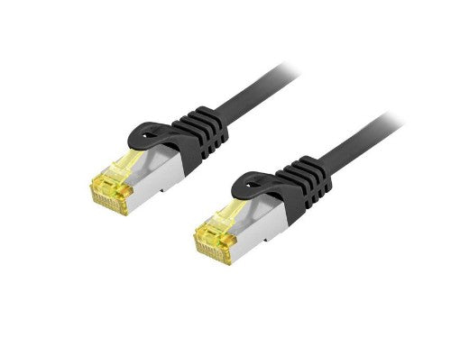 Equip Cat.6A S/FTP Outdoor Patch Cable, 1.0m, Black