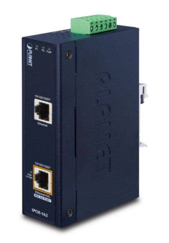PLANET IPOE-162 PoE adapter Gigabit Ethernet 12 V