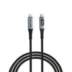 Verbatim Sync & Charge USB C to USB C 240W 40 Gbps Display 120 cm
