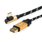 ROLINE 11.02.9062 USB cable USB 2.0 3 m USB A USB C Black, Gold